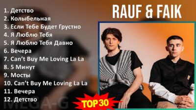Rauf & Faik 2024 MIX все песни — Детство, Колыбельная, Если Тебе Будет Грустно, Я Люблю Тебя