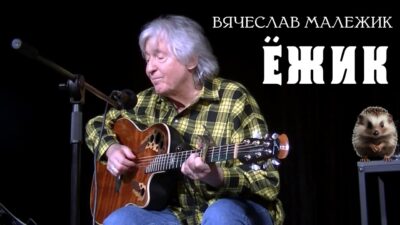 Вячеслав Малежик — ЁЖИК (сл. А. Костерев). Премьера песни! 2024